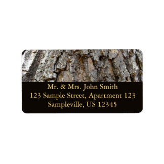 Tree Bark IV Label