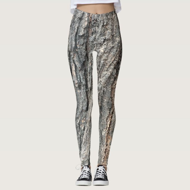 TREE BARK LEGGINGS (Front)