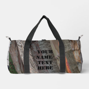 Tree Bark Nature Inspired  Duffle Bag