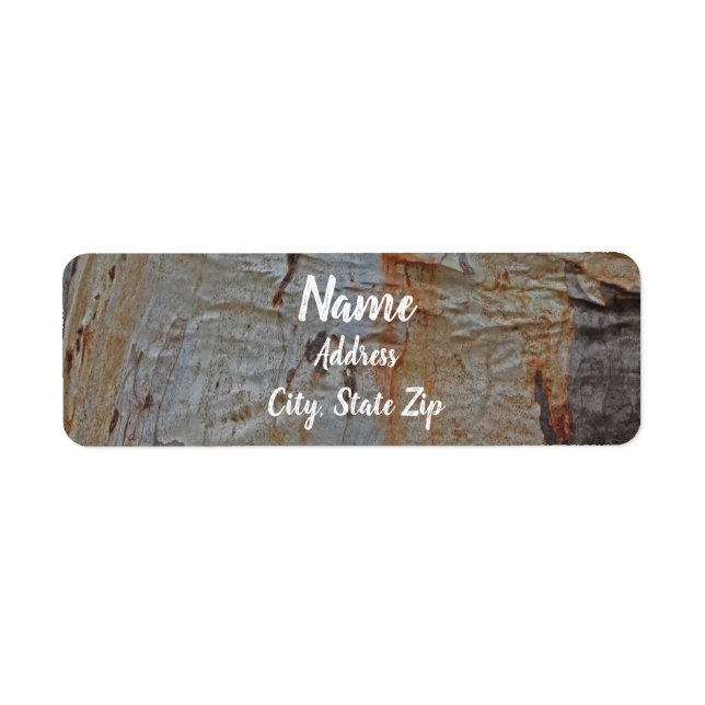 Tree Bark Pattern Brown Grey Rustic Nature (Front)