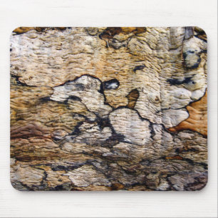 Tree bark pattern mousepad