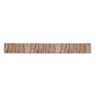 tree bark  satin ribbon