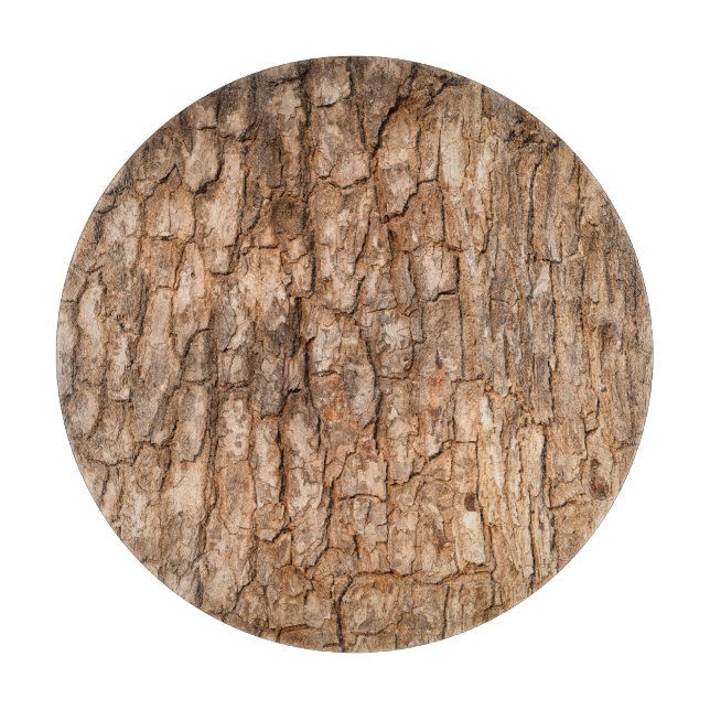 Tree bark texture, natural wood background. cutting board (Front)