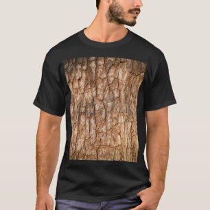 Tree bark texture, natural wood background. T-Shirt