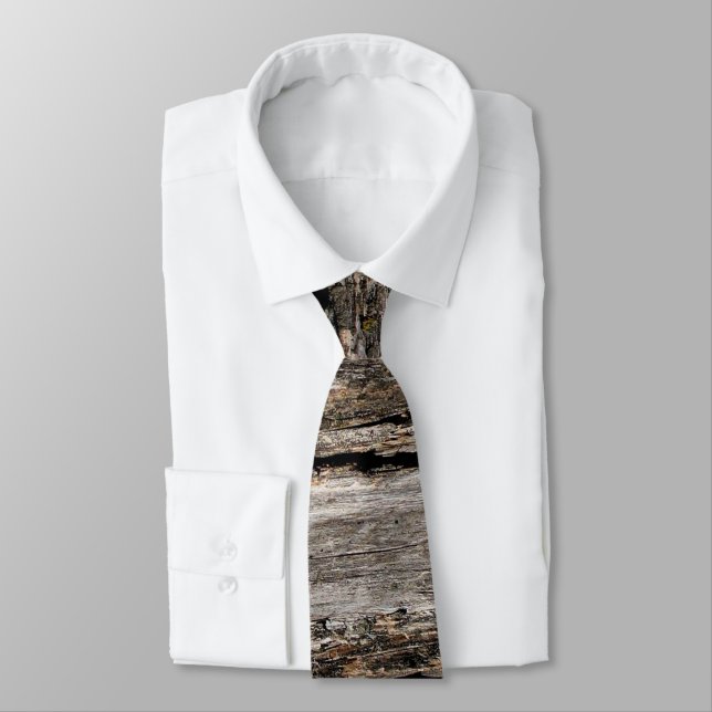 Tree Bark Tie (Tied)