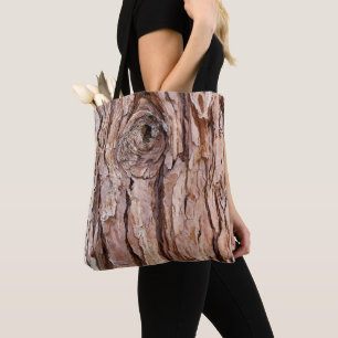 Tree Bark Tote Bag