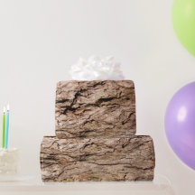 Tree Bark Wrapping Paper
