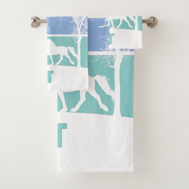 tree bath towel set (Insitu)