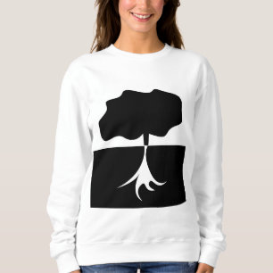 Tree Black and White Tree Sweatshirt