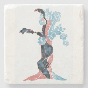 Tree Blossom Stone Coaster
