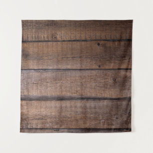 Tree boards background rustic tapestry