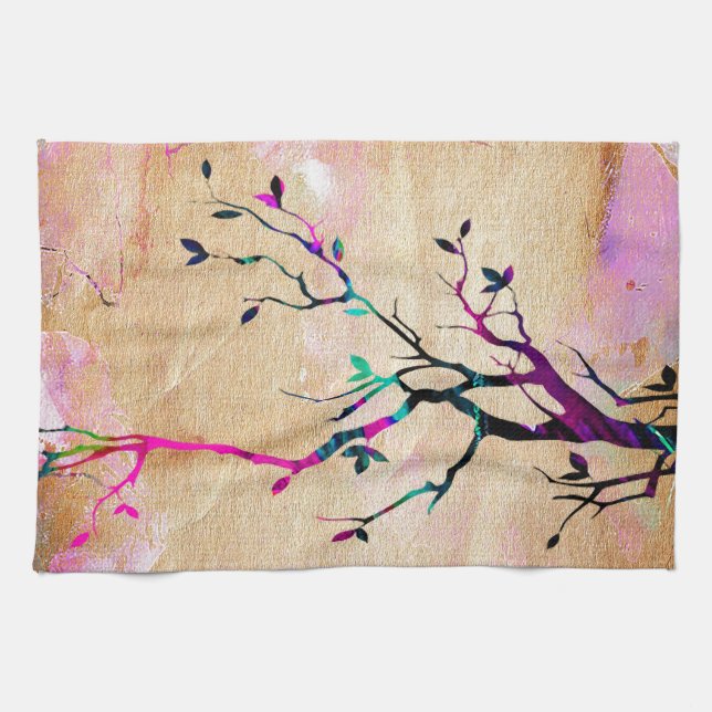Tree Branch Tea Towel (Horizontal)