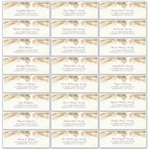Tree Branches Individual Guest Address Labels