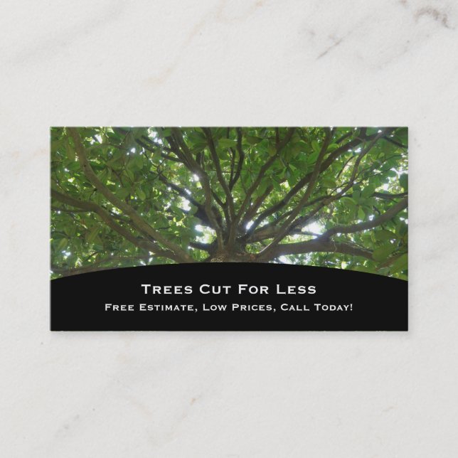 Tree Business Card (Front)