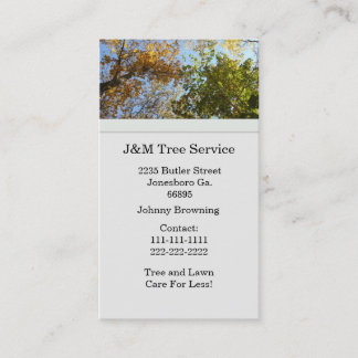 Tree Business Card