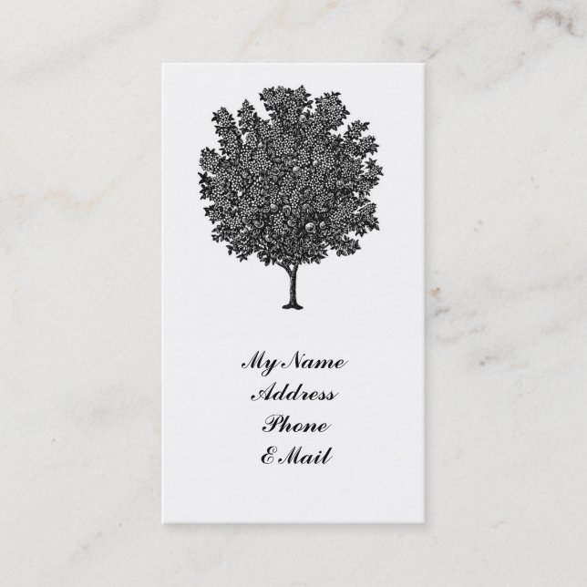 Tree Business Card (Front)