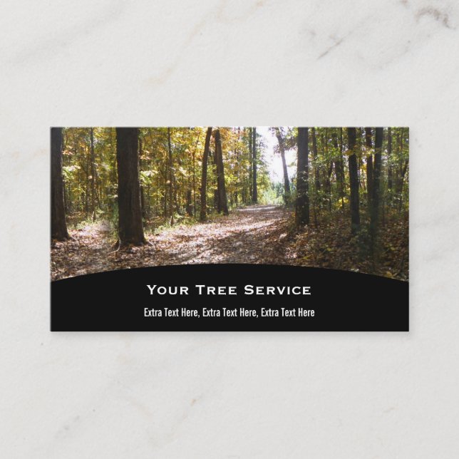 Tree Business Card (Front)