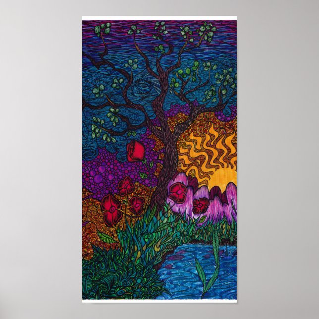 'Tree' by Christopher Blosser Poster (Front)