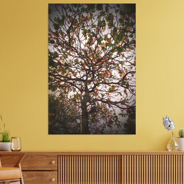 Tree Canvas Print (Insitu(LivingRoom))
