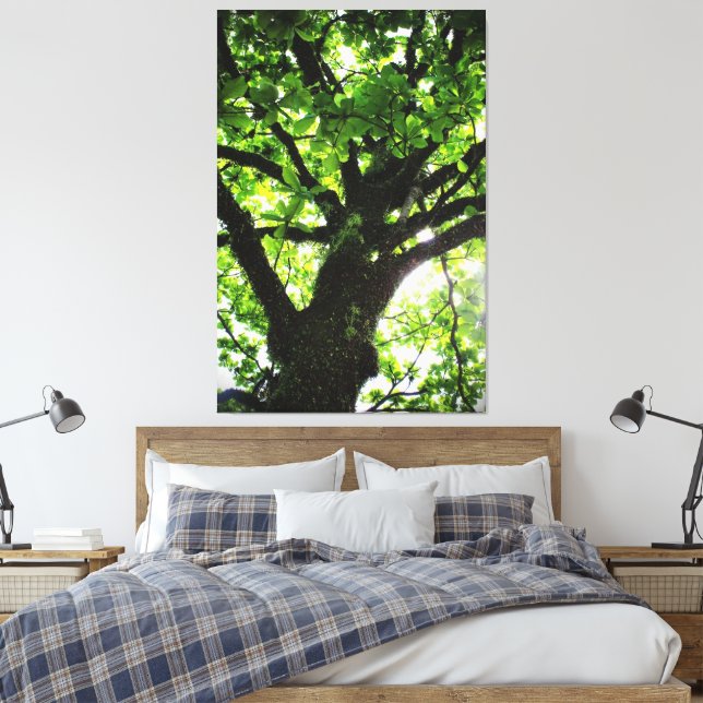 Tree Canvas Print (Insitu(Bedroom))