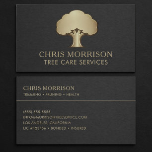 Tree Care Services Business Card