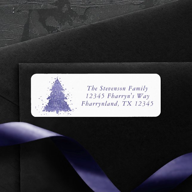 Tree Charm Holiday | Lavender Purple Address (Creator Uploaded)