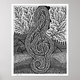Tree Clef Poster