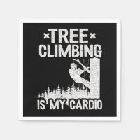 Tree Climbing Is My Cardio Funny Arborist Gift Tre