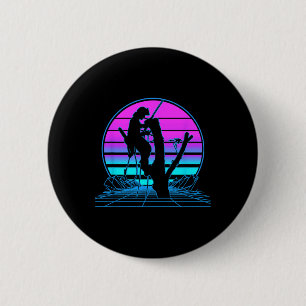 Tree Climbing Pastel Goth Vaporwave 6 Cm Round Badge