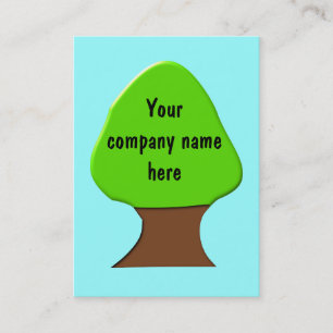 Tree Customisable Business Card