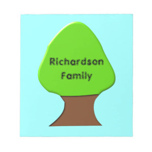 Tree Customisable Genealogy Notepad