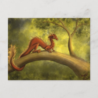 Tree Dragon Postcard
