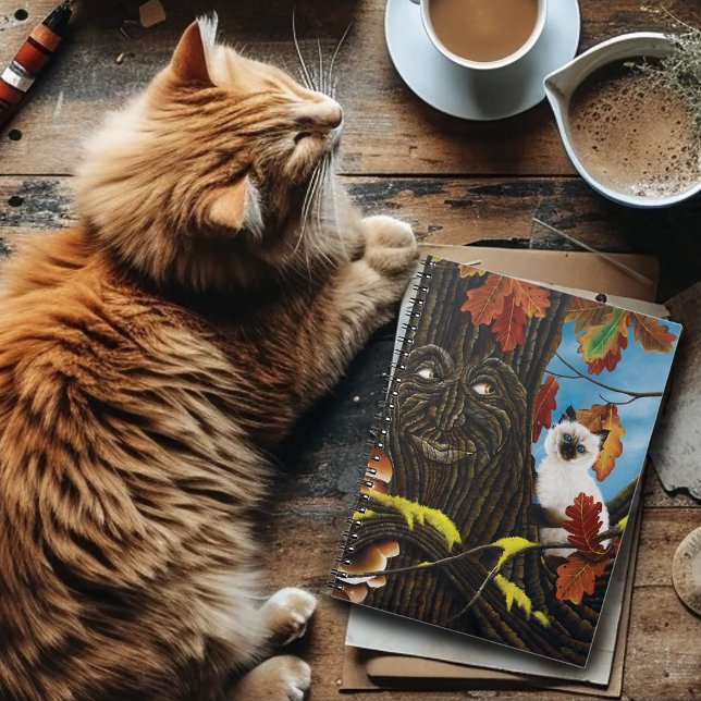 Tree Ent Cat Autumn Fantasy Notebook (Creator Uploaded)