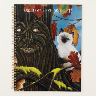 Tree Ent Cat Autumn Fantasy Planner