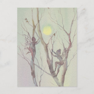 TREE FAERIES by SHARON SHARPE Postcard