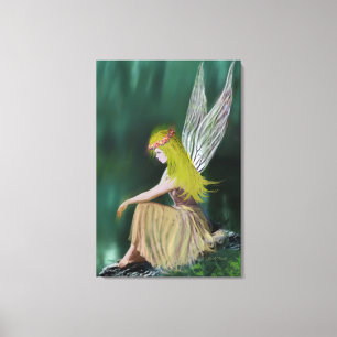 Tree Fairy A Canvas Print