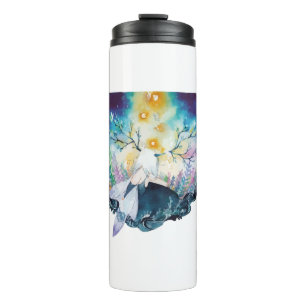 Tree Fairy Digital Art Thermal Tumbler