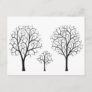 Tree Family Postcard