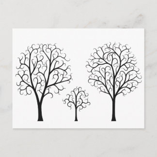 Tree Family Postcard