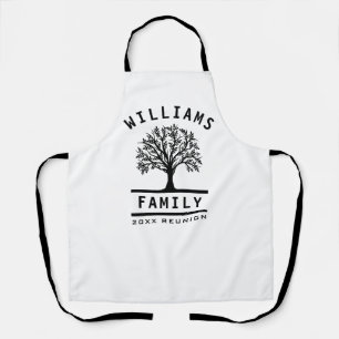 Tree Family Reunion Summer Vacation Road Trip Apron