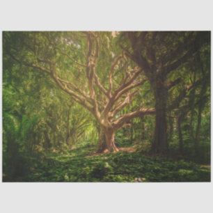 Tree Fantasy Forest Gothic 20x30 Decoupage Tissue Paper