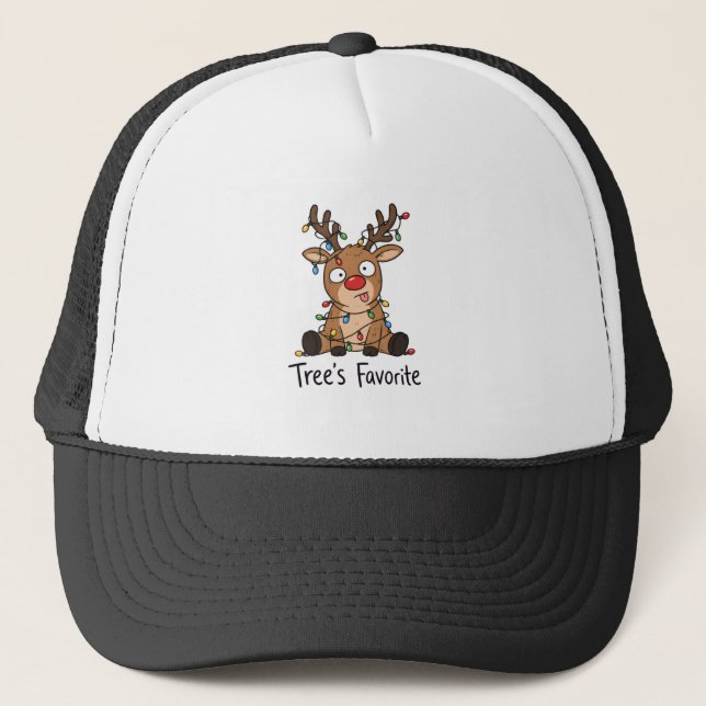 tree favourite trucker hat (Front)