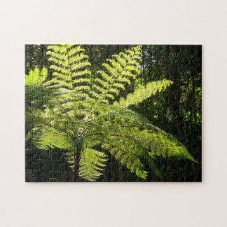 Tree Fern in the Rainforest Jigsaw Puzzle