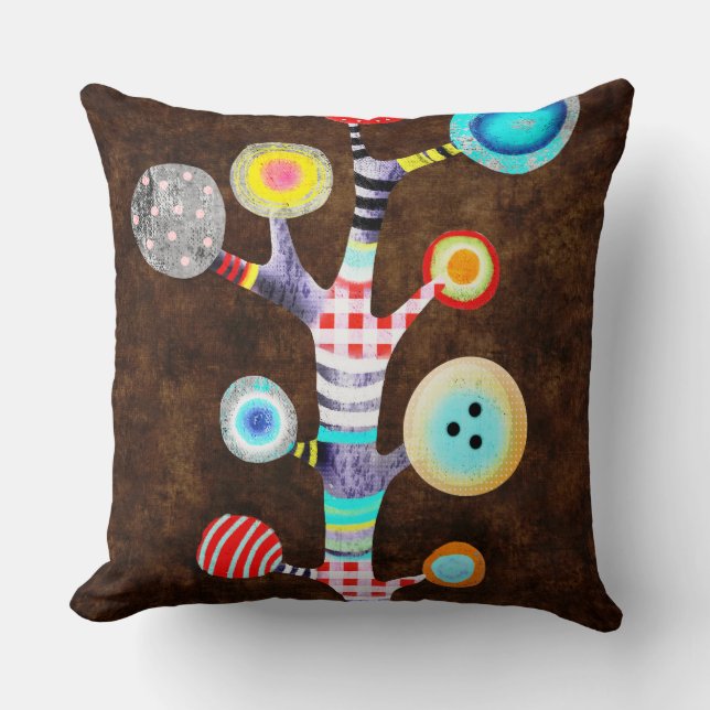 Tree Flora Cute Bambi Cushion (Front)