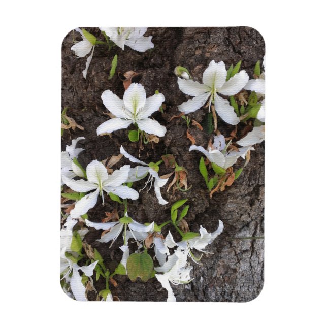 Tree flowers magnet (Vertical)