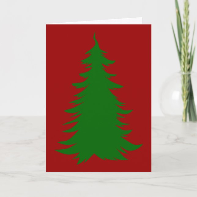 Tree for Christmas Holiday Card (Front)