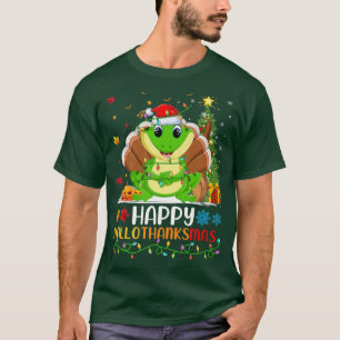 Tree Frog Animal Lover Funny Happy Tree Frog Hello T-Shirt