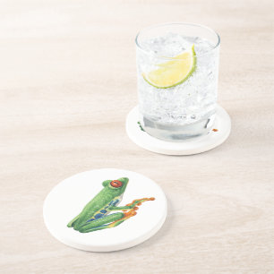 Tree frog coaster