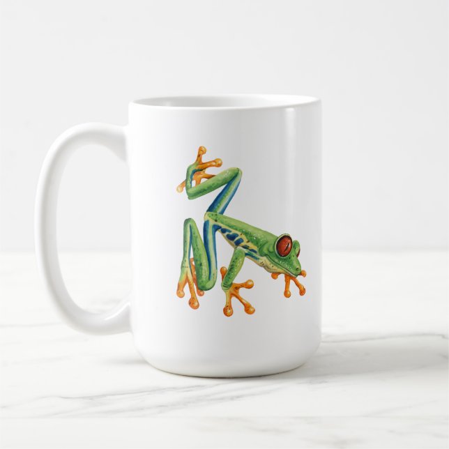 Tree frog coffee mug (Left)