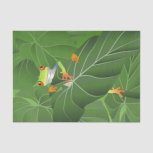 Tree Frog Cute 23 Decoupage 10x15 Tissue Paper